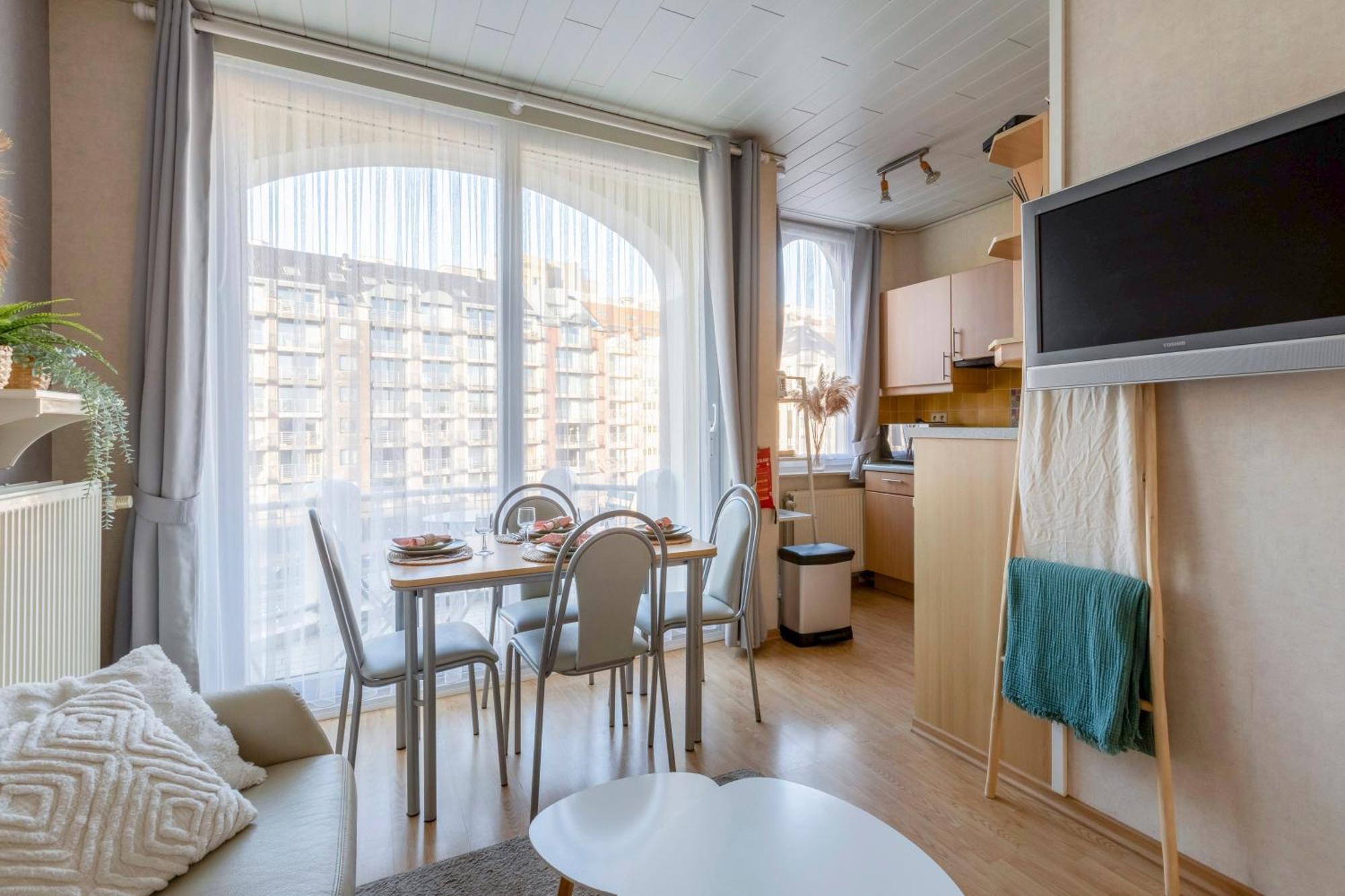Cosy Apartment 150M From The Beach Blankenberge Zewnętrze zdjęcie